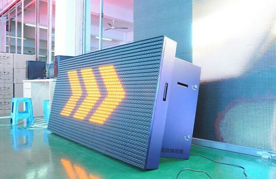 Высокое разрешение RGB LED дисплей стены Железная / алюминиевая структура для переднего и заднего обслуживания